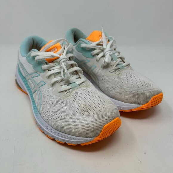 Asics Wmns GT 1000 11 'White Clear Blue' Running Shoes Size 9.5 - Picture 4 of 10